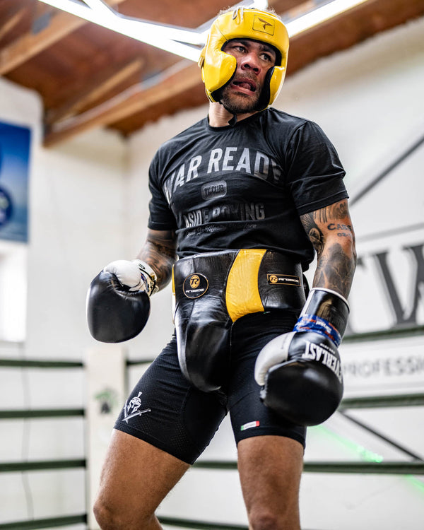 'War Ready' (Stealth) Training T-Shirt - Back Detail - ASIDE.