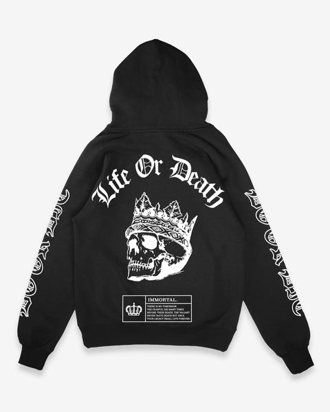 トップス DEATH REV!VE Hoodie Death is Cool Zip Hoodie - Shirtwascash