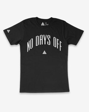 'No Days Off' Training T-Shirt (Black)