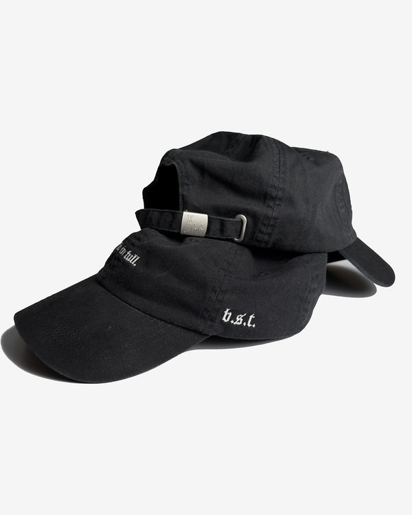'Paid In Full' (B.S.T) Cap - (Black) - Back Detail - ASIDE.