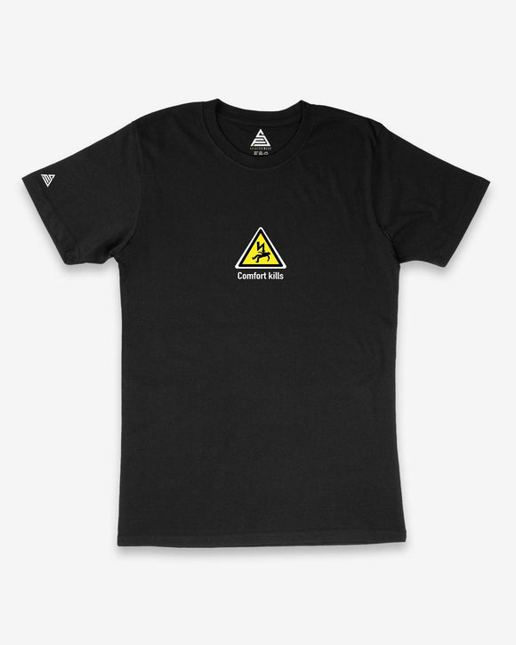 Comfort Kills™ Signature Black T-Shirt - asidefitness